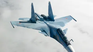 Un avion de vânătoare rusesc Su-30 s-a prăbușit în timpul unui zbor de antrenament în Crimeea