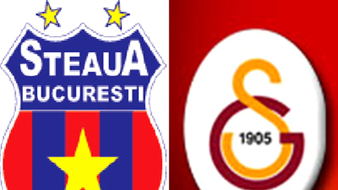 Steaua joacă cu Galatasary în turul trei preliminar al LC