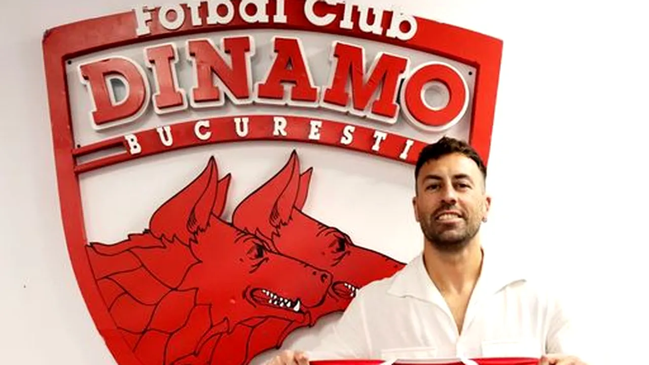 Antonio Luna a semnat cu Dinamo Bucureşti