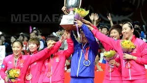 China a câştigat medaliile de aur la Campionatele Mondiale de tenis de masă pe echipe