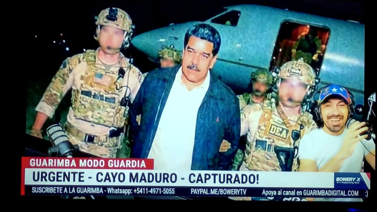 Cum a fost umplut vidul de informații despre capturarea lui Maduro cu deepfake-uri și IA