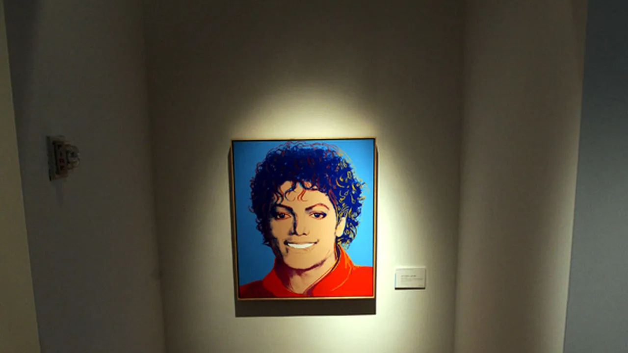 Un portret al lui Michael Jackson, realizat de Andy Warhol, vândut pentru 812.500 dolari