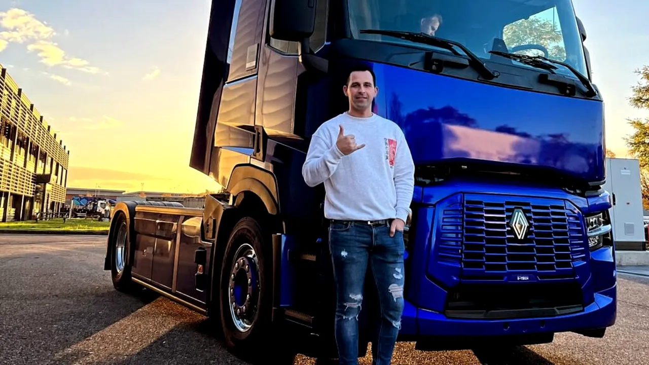 Un șofer român de camion, viral în Spania: cum e viața pe șosele și cât câștigă