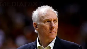 Gregg Popovich, de la San Antonio Spurs, antrenorul anului în NBA
