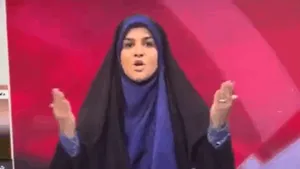 Momentul în care Israel atacă în direct postul de televiziune de stat din Iran