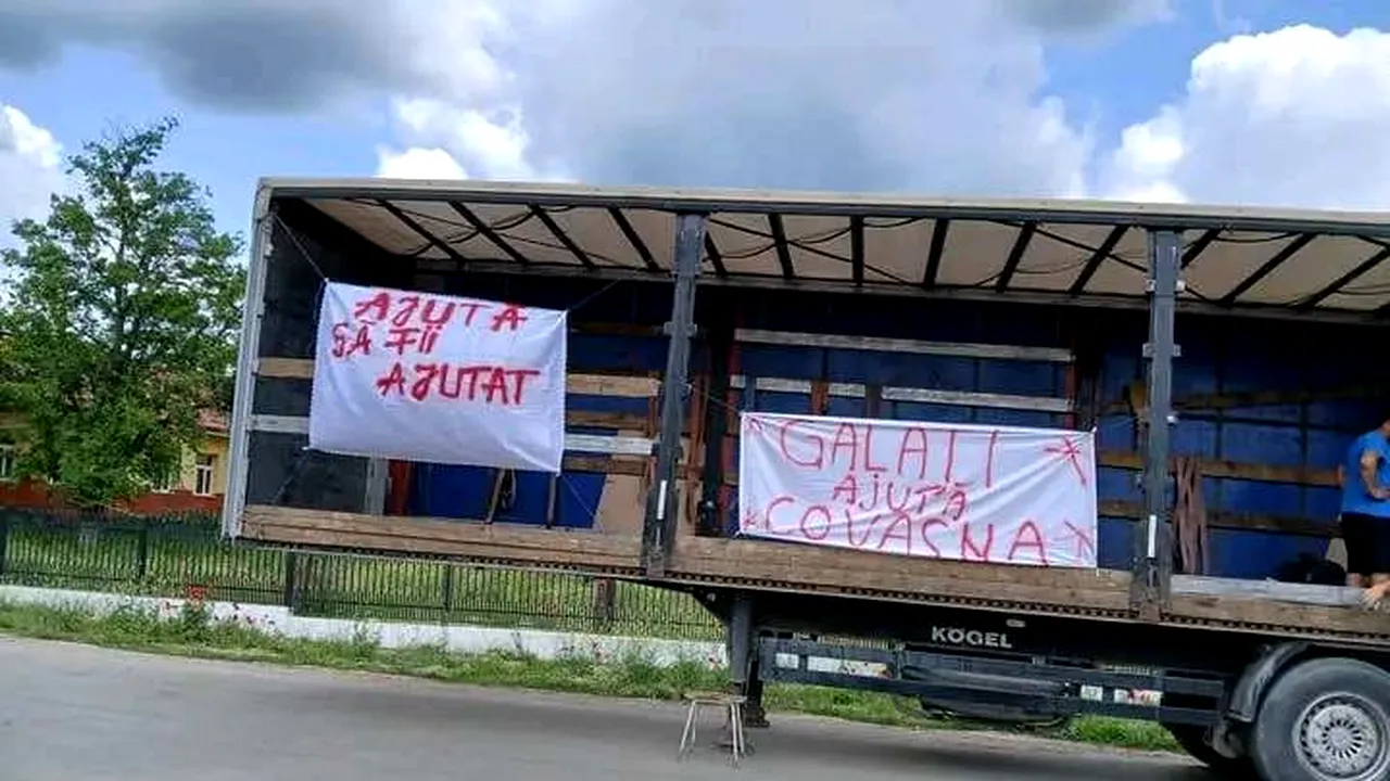 Victimele inundaţiilor din Galaţi vin să ajute sătenii din Băcel: Noi ştim ce înseamnă
