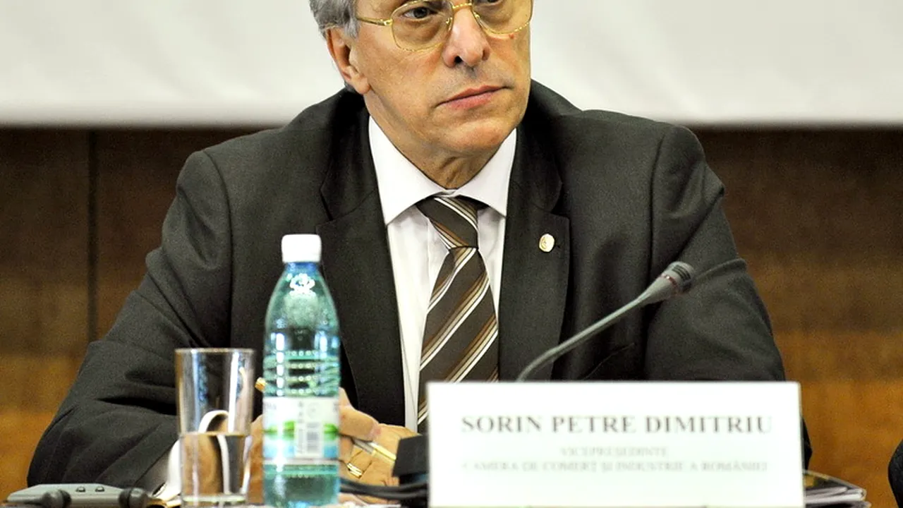 Sorin Dimitriu, fost şef al Camerei de Comerţ Bucureşti,a fost condamnat cu suspendare