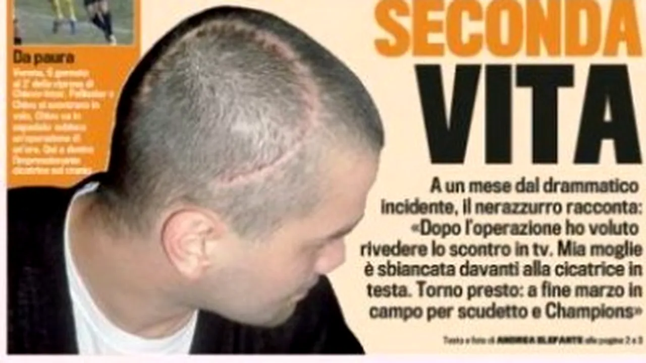 Chivu: Când te operezi la cap, te gândeşti şi că nu te vei mai trezi