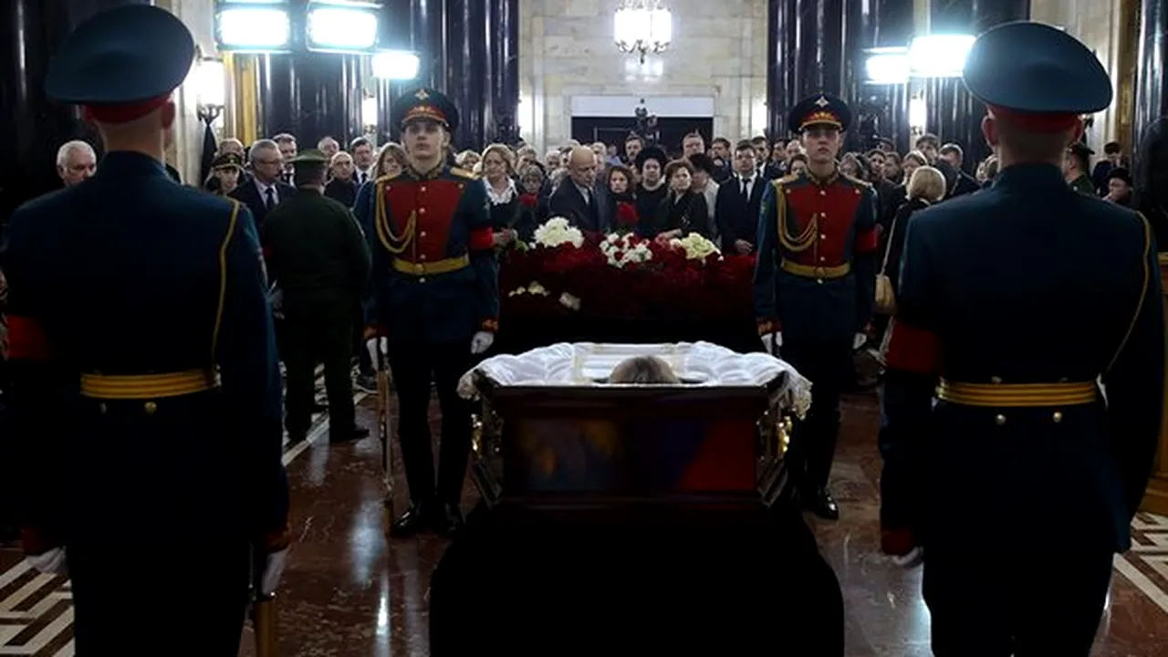 Ceremonie de comemorare în Rusia pentru ambasadorul rus împuşcat mortal la Ankara