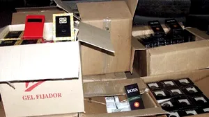 Captură de peste patru tone de parfumuri de contrabandă, la Vama Turnu