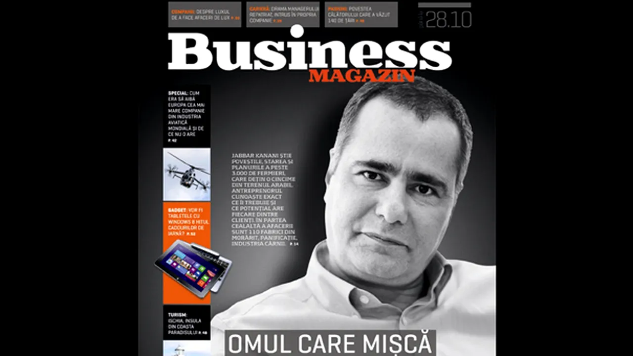 Omul care mişcă o cincime din agricultura României - azerul Jabbar Kanani, în Business Magazin