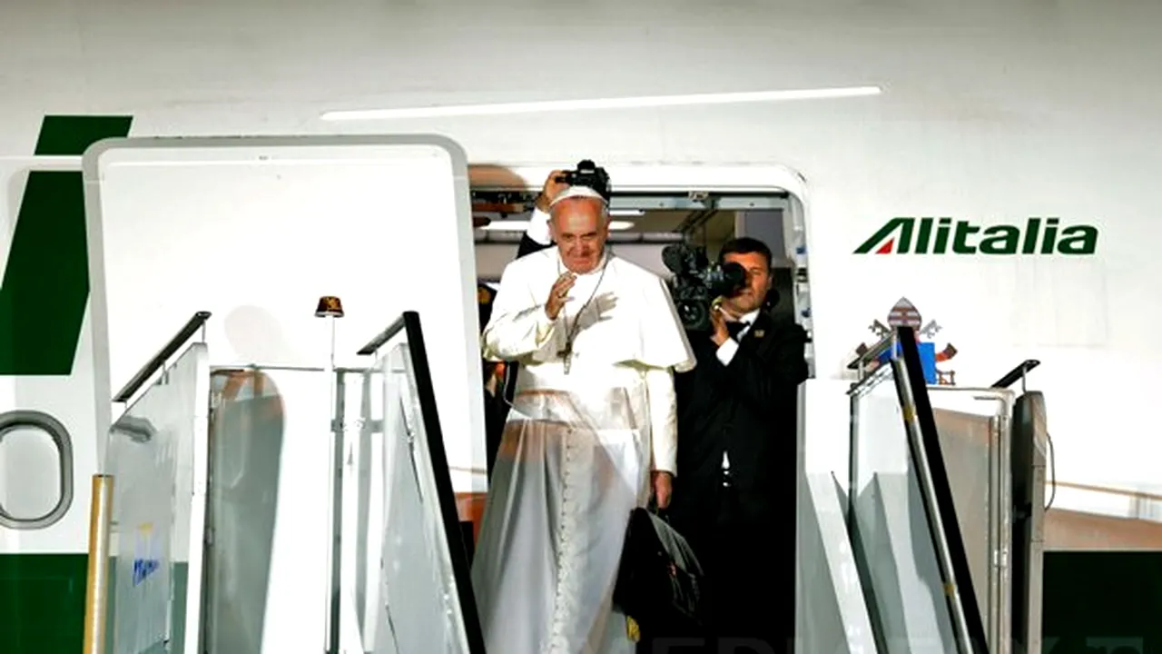 Papa a părăsit Rio de Janeiro 