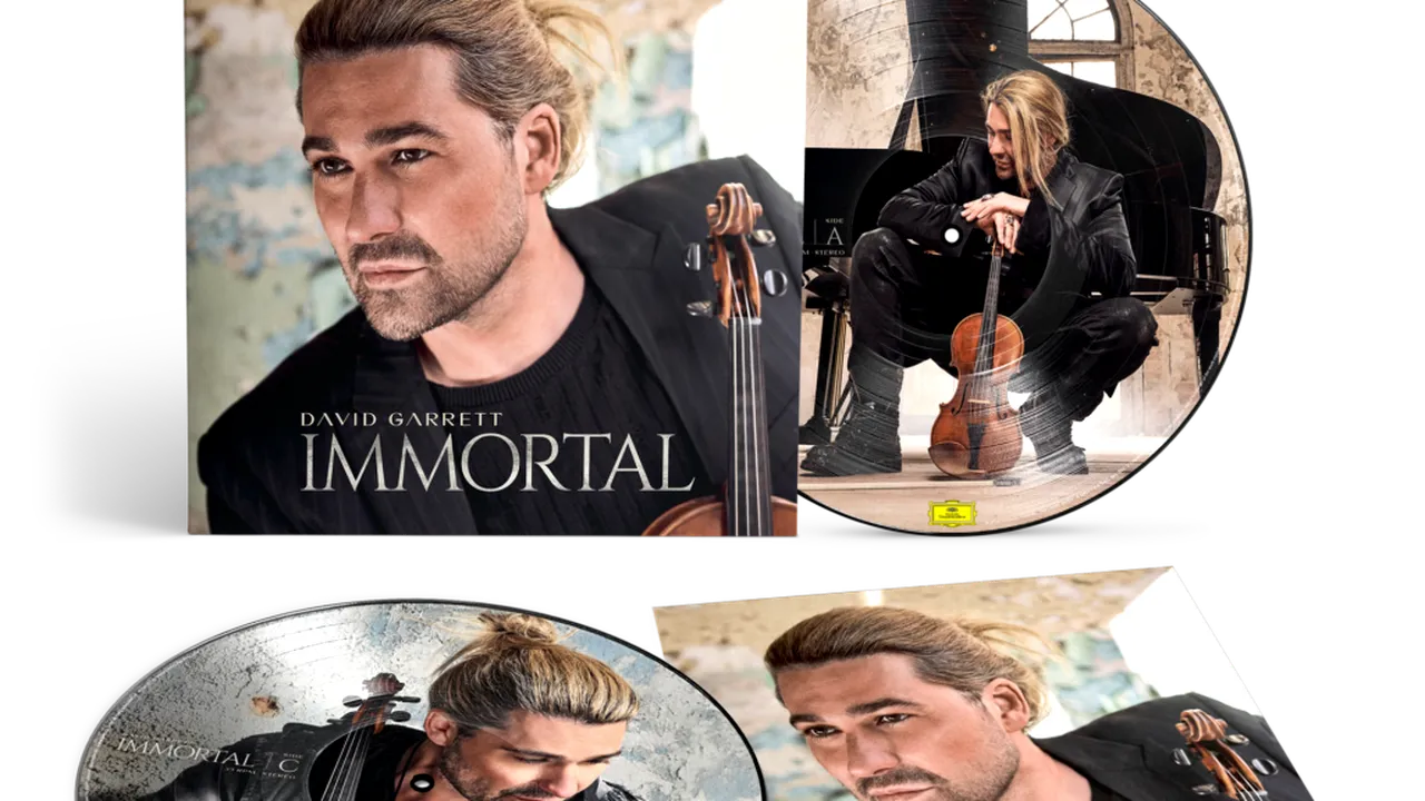 IMMORTAL, noul album al lui David Garrett: „Muzica este cea mai apropiată de nemurire”