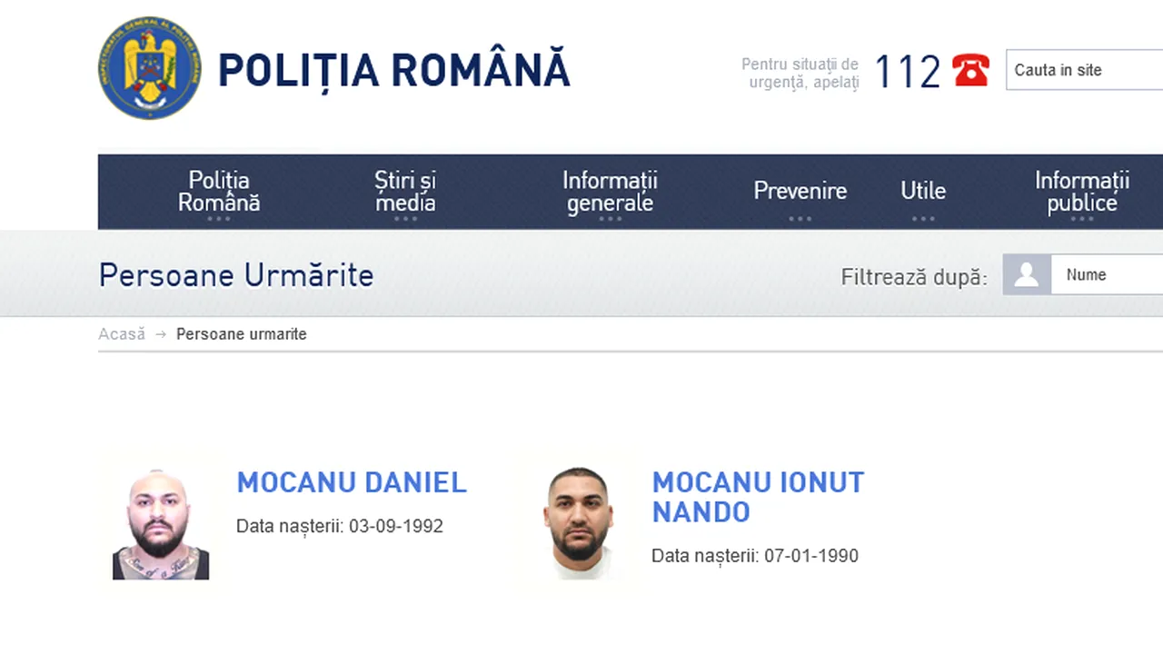 Manelistul Dani Mocanu și fratele lui, dați în urmărire generală după ce au fost condamnați la închisoare și au dispărut de la domiciliu