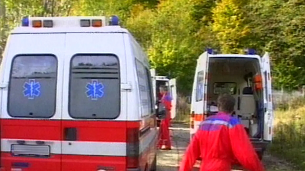 Prahova: Opt răniţi, după de un microbuz s-a ciocnit cu o dubiţă
