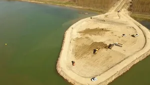 Accident GRAV la şantierul podului peste Dunăre, de la Brăila: Un muncitor a murit strivit