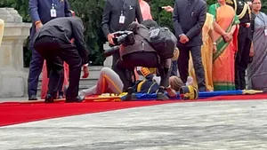 Un militar din Garda de Onoare a leșinat la Cotroceni, în timpul vizitei președintei Indiei