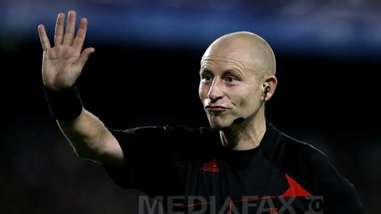 Laurent Duhamel arbitrează meciul Steaua - Molde