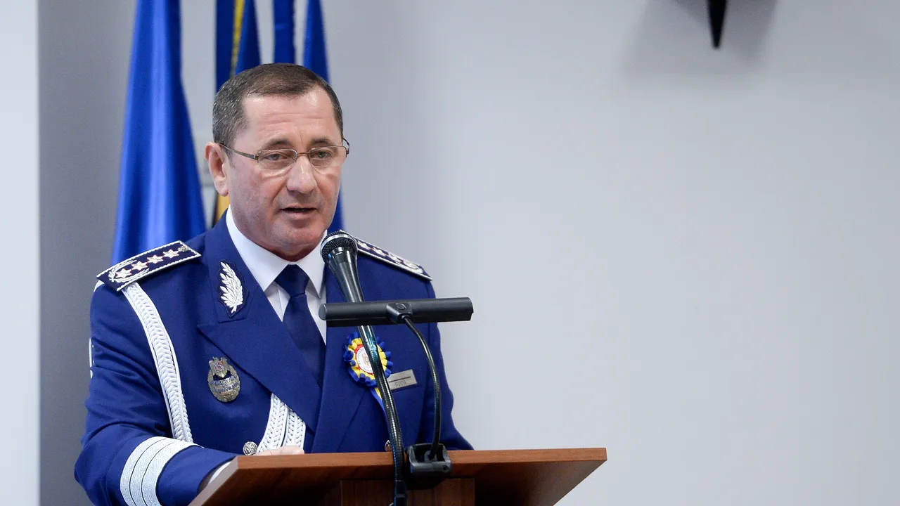 Actualul şef al Poliţiei Române, Ioan Buda, implicat în scandalul poliţistului care stătea în genunchi