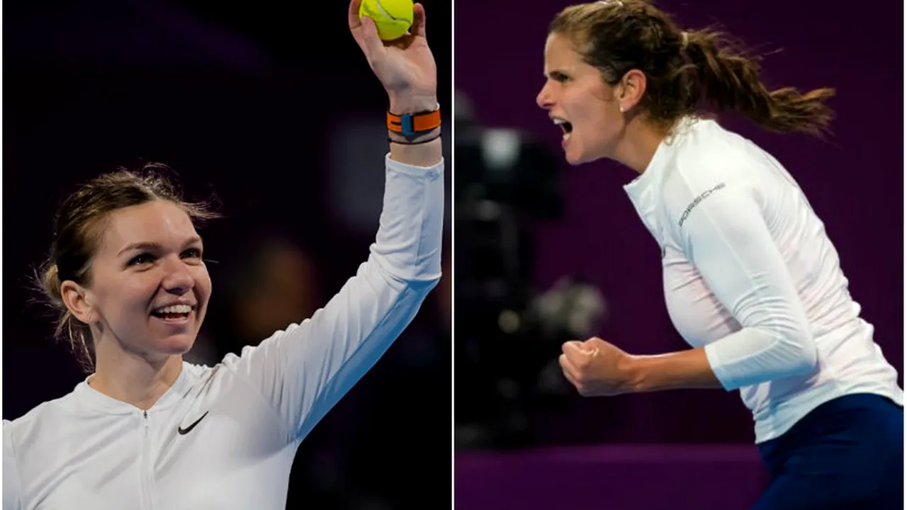 Simona Halep, în semifinalele Turneului de la Doha după ce a învins-o pe Julia Goerges | VIDEO