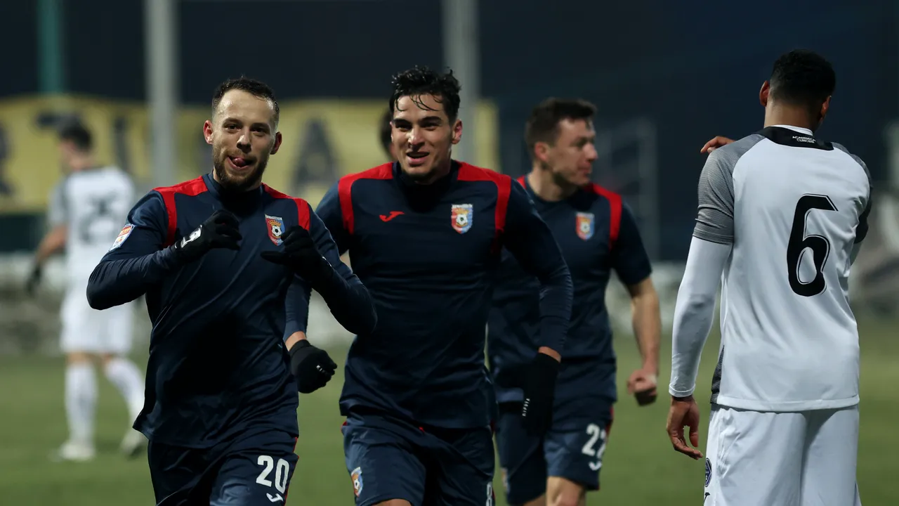 Chindia Târgovişte învinge pe Academica Clinceni şi o depăşeşte în clasament. Formaţia lui Emil Săndoi urcă pe locul 5 în Liga 1