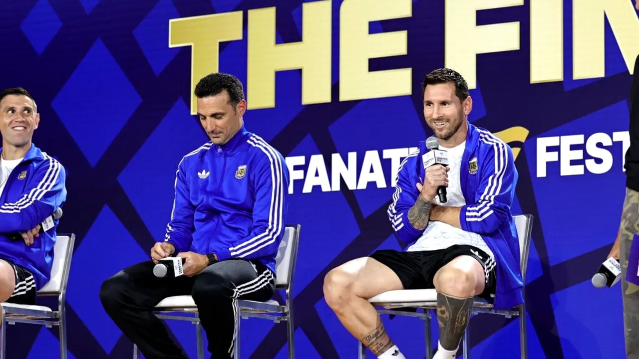„Cred că un jucător ca el merită”. Scaloni, selecționerul Argentinei, despre retragerea lui Messi