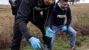 Arme folosite la braconaj, ridicate de polițiști în urma unor percheziții în Bistrița-Năsăud