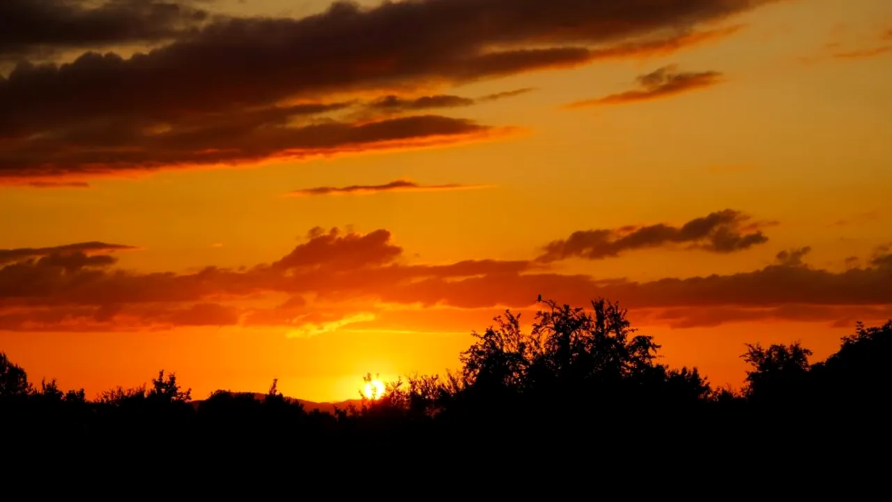 O sferă de foc a apărut pe cer. Fenomenul straniu a fost vizibil în mai multe țări europene