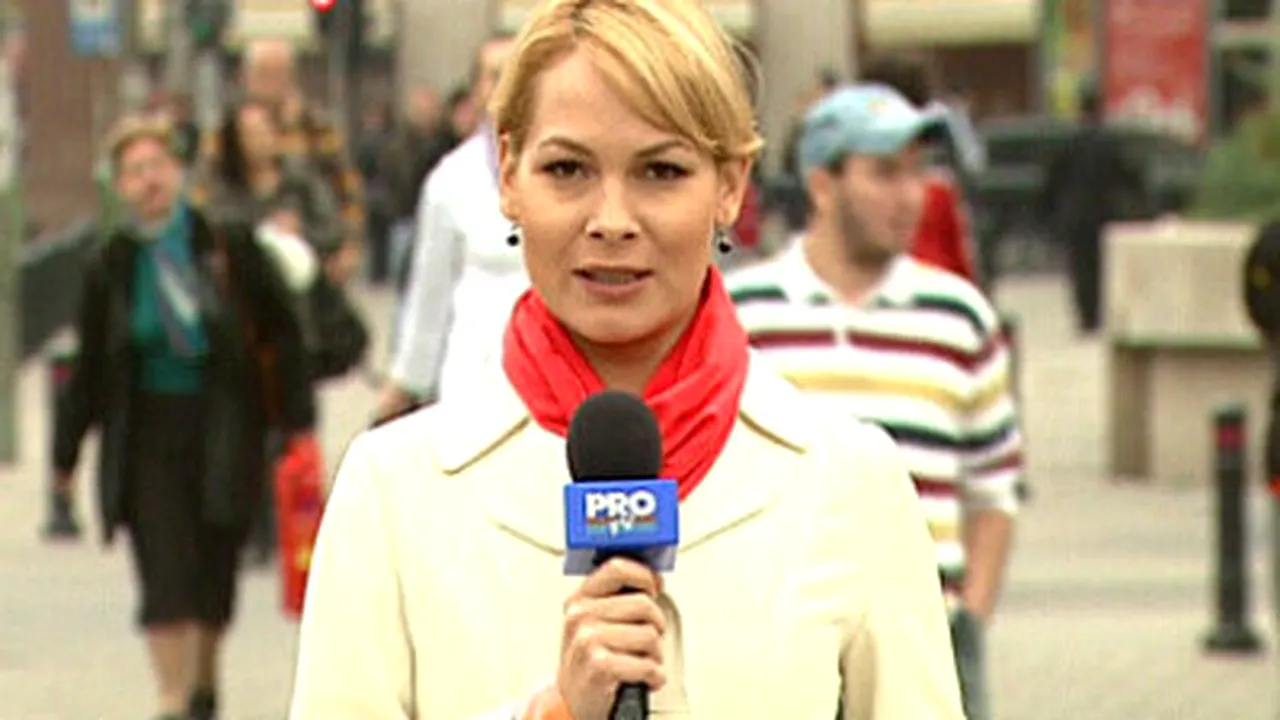 Jurnalista Pro TV Ioana Şanta, câştigător al concursului 