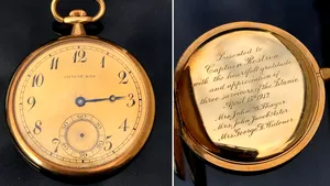 Ceasul dat căpitanului care a salvat 700 de pasageri de pe Titanic, vândut cu 1,56 milioane de lire