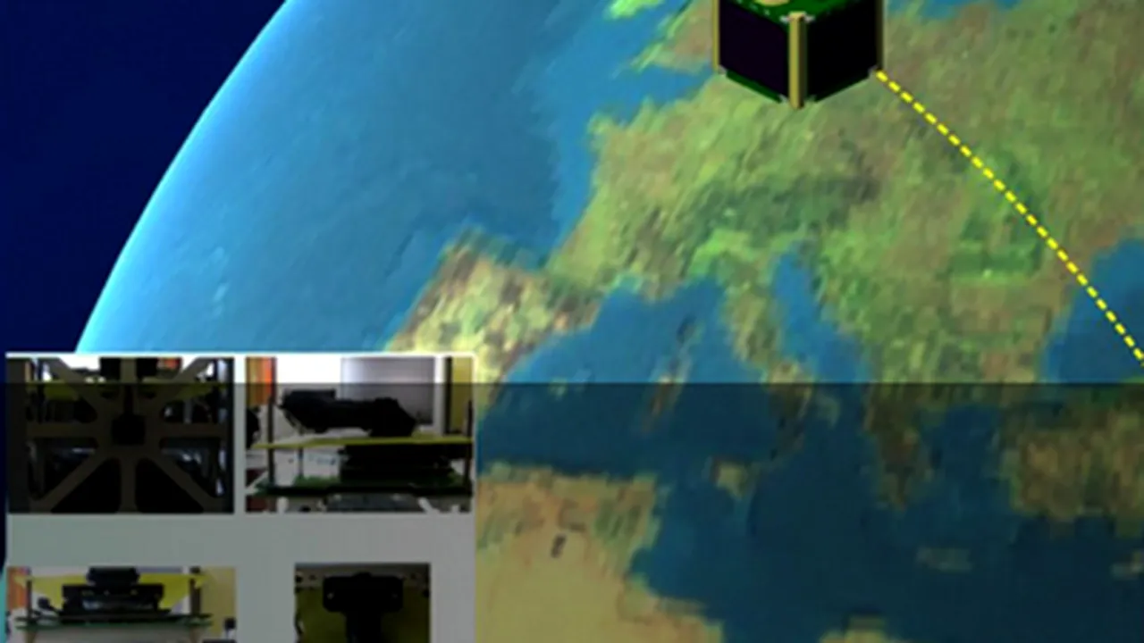 Primul nanosatelit românesc, GOLIAT, va fi lansat luni