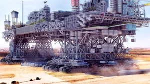 Oraşul cu picioare: Cum ar putea arăta metropola umblătoare - FOTO