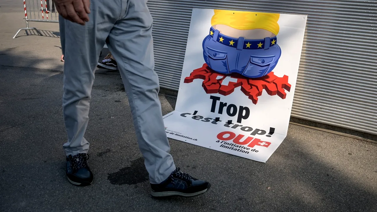Primele rezultate ale referendumului din Elveţia privind renunţarea la pactul care permite libera circulaţie a persoanelor din Uniunea Europeană