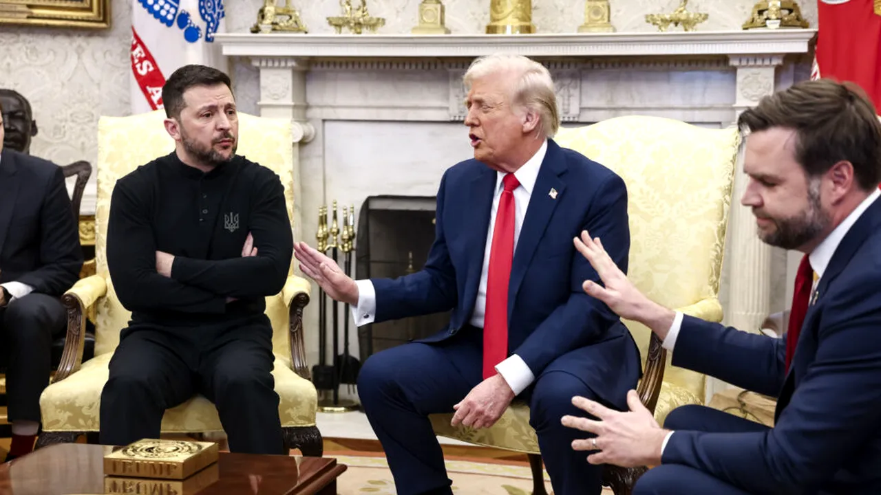Presa din Ucraina: Zelenski l-a înjurat pe vicepreşedintele JD Vance în duelul verbal