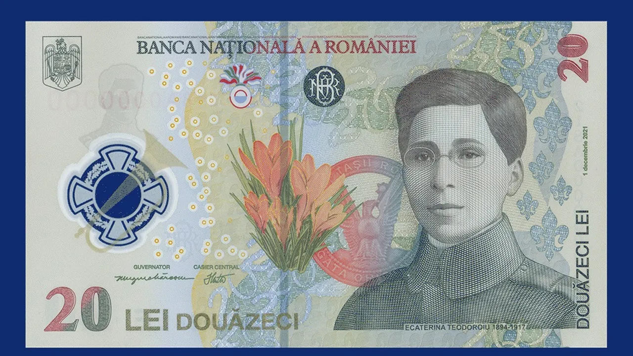 Oficial! Bancnota de 20 de lei a intrat de astăzi în circulaţie. Unde se poate obţine