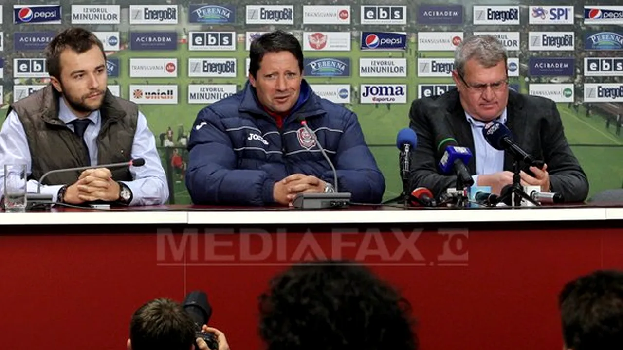 Antrenorul Paulo Sergio a fost prezentat oficial la CFR Cluj