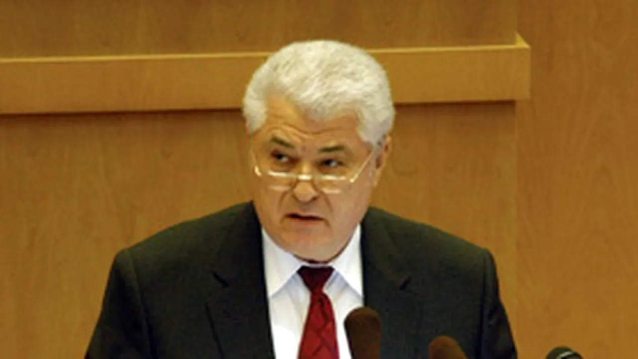 Voronin acuză România că îngreunează soluţionarea conflictului transnistrean