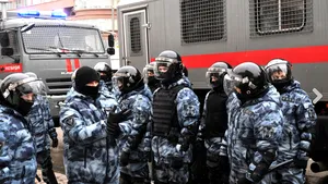 Un bărbat şi-a dat foc în centrul Moscovei. Incidentul a avut loc în timpul protestelor pro-Navalnîi