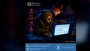 Copiii, avertizați despre o nouă capcană online. Lecția: „Ursul păcălit de vulpe”