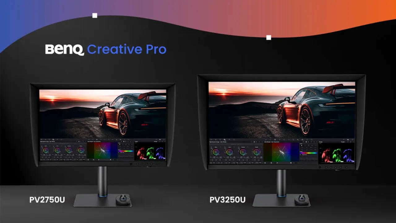 BenQ Creative Pro prezintă seria PV50: monitoare concepute pentru fluxurile de post-producție