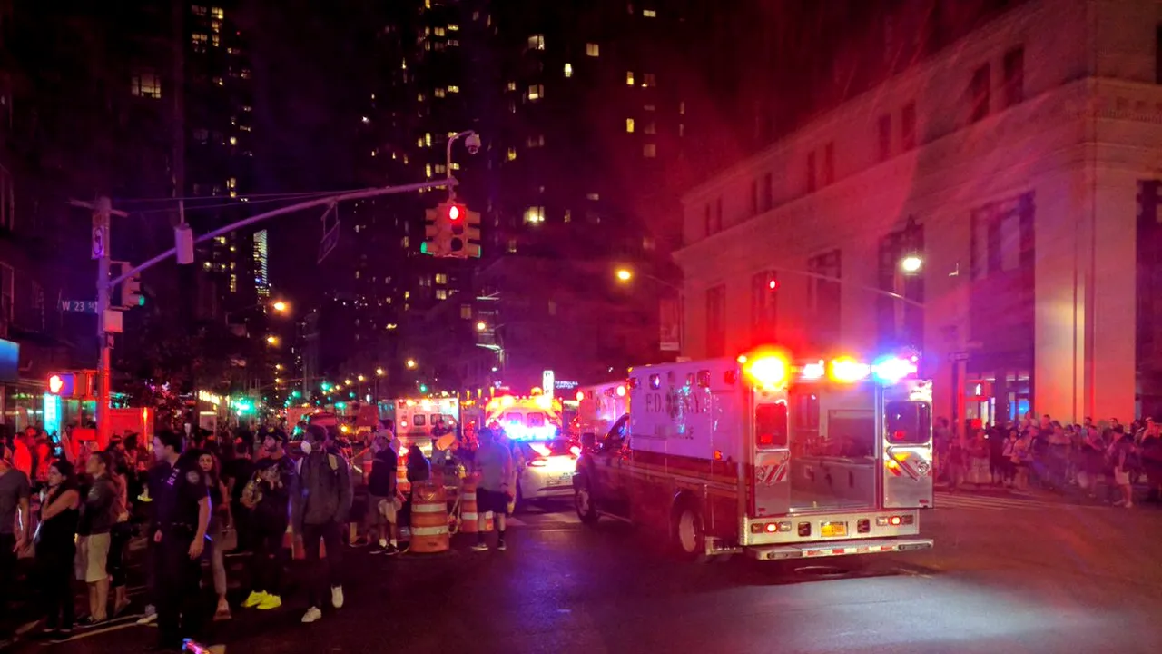 Cel puţin 29 de răniţi după ce o bombă a explodat la New York, în zona Manhattan. Încă un dispozitiv artizanal, descoperit în apropiere - FOTO, VIDEO 