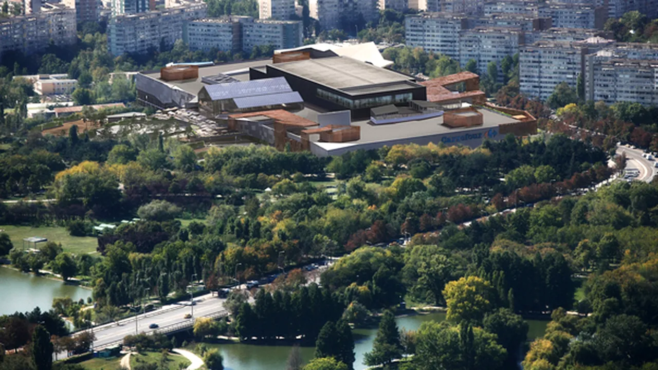 Centrul comercial ParkLake, ocupat în proporţie de 70% cu un an înaintea inaugurării. Cum va arăta mall-ul de 180 de milioane de euro - FOTO