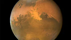 Cel mai mare crater de impact din sistemul solar, descoperit pe Marte