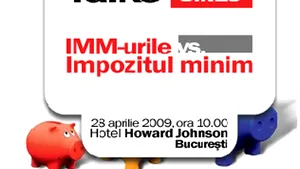 Ministrul IMM-urilor evaluează impactul impozitului minim, la Mediafax Talks about SMEs