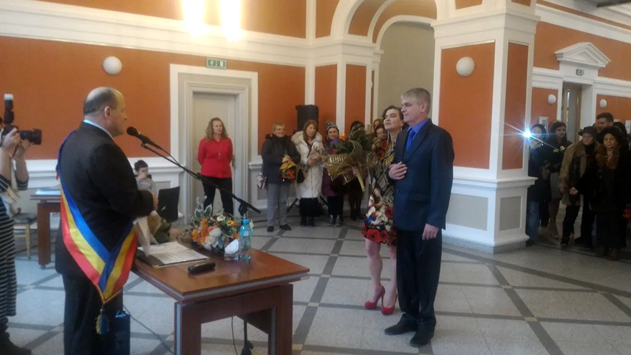 Două cupluri s-au căsătorit de Valentines’s Day la Cluj-Napoca | FOTO 