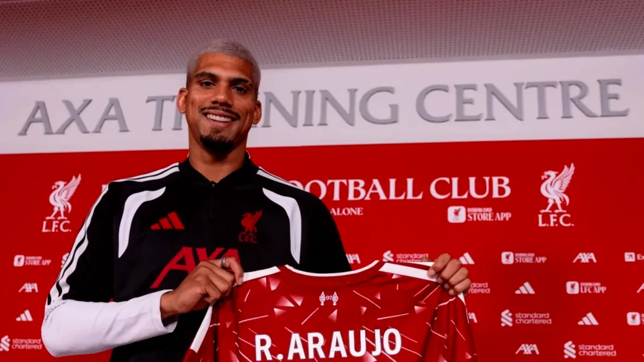 Oficial. Liverpool îl împrumută pe Ronald Araujo de la FC Barcelona pentru sezonul 2026/27