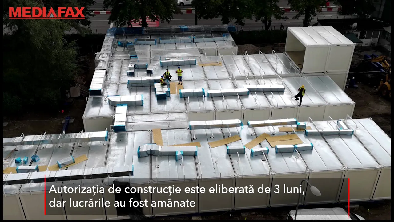 Drama din spatele dramei: Bolnavii mor între spitale în vreme ce statul nu finalizează un spital modular cu paturi ATI, la Braşov