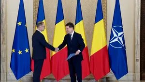 Nicușor Dan și Luca Niculescu, primele declarații după depunerea jurământului de către noul Guvern. Ce au transmis