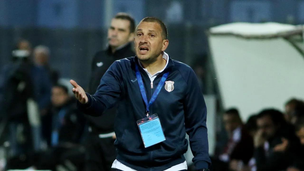 Costel Enache este noul antrenor al echipei Hermannstadt
