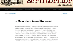 Scriitorul Alexei Rudeanu a decedat la vârsta de 73 de ani